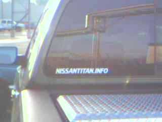 NISSANTITAN.INFO Sticker