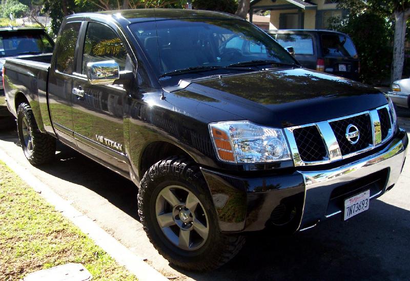 Nissan titan 35 on stock rims #10